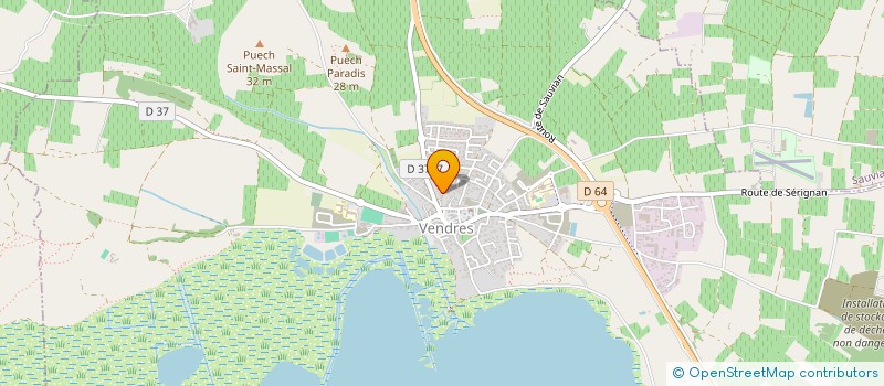 localisation de l'entreprise MAYA  VENDRES