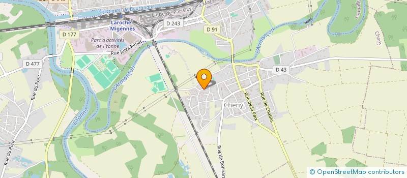 localisation de l'entreprise MAYA  CHENY