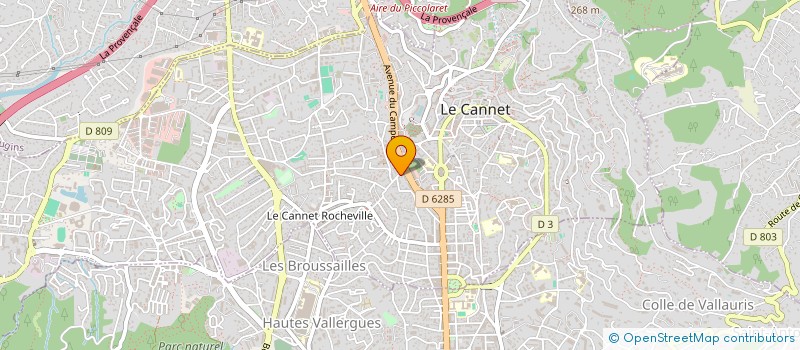 localisation de l'entreprise MAYA à VILLENEUVE-LOUBET