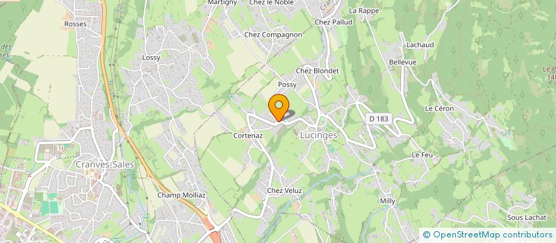 localisation de l'entreprise MAYA  LUCINGES