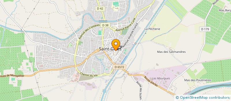 localisation de l'entreprise MAYA à SAINT-GILLES