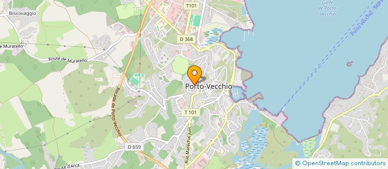 localisation de l'entreprise MAYA à PORTO-VECCHIO