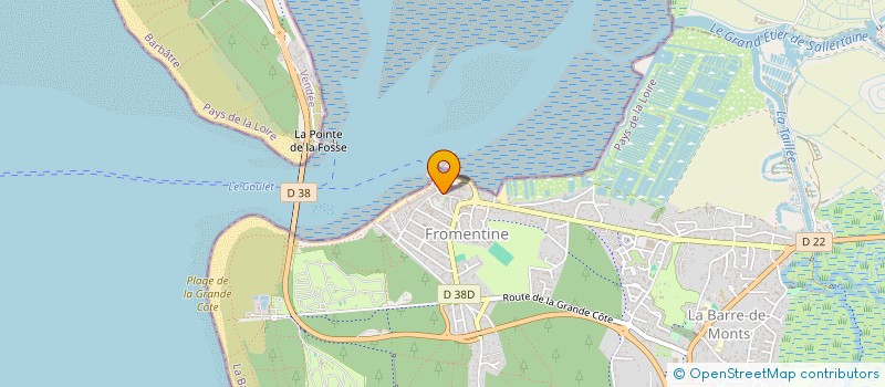 localisation de l'entreprise MAYA  LA BARRE-DE-MONTS