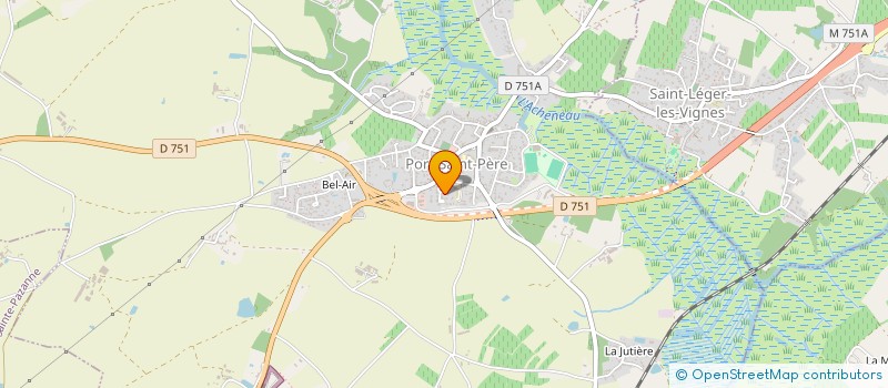 localisation de l'entreprise MAYA ARCHITECTURE & DESIGN  PORT-SAINT-PERE