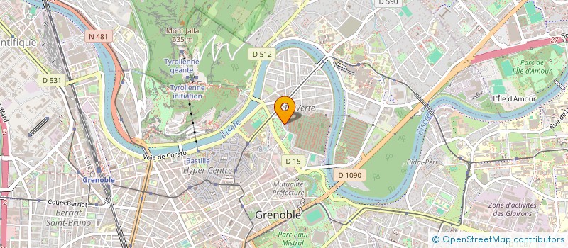 localisation de l'entreprise MAYA BAT  GRENOBLE