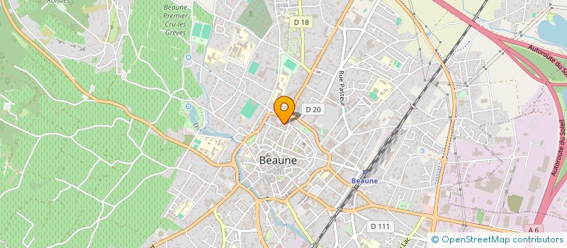 localisation de l'entreprise MAYA COACHING à BEAUNE