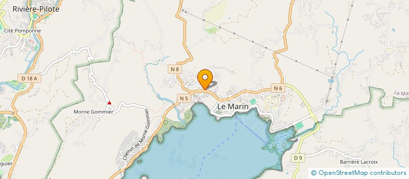 localisation de l'entreprise MAYA CREATION WEB ARTISANAT MARTINIQUE  LE MARIN