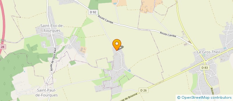 localisation de l'entreprise MAYA DU VAL  SAINT-ELOI-DE-FOURQUES