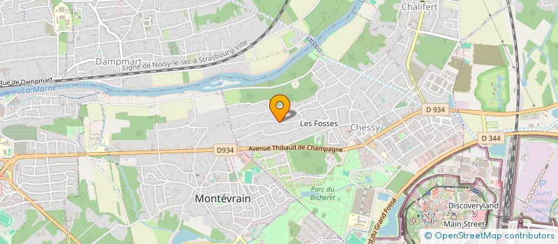 localisation de l'entreprise MAYA FINANCES  CHESSY