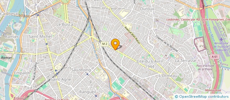 localisation de l'entreprise MAYA GUNDO FRANCE à TOULOUSE
