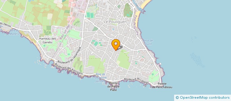 localisation de l'entreprise MAYA II  LE POULIGUEN