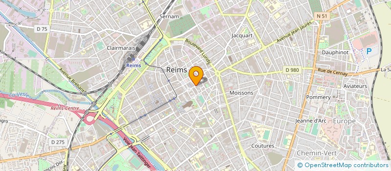 localisation de l'entreprise MAYA IMMOBILIER  REIMS