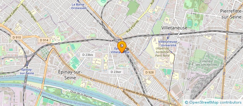 localisation de l'entreprise << MAYA-LA JOIE ET BIEN-ETRE SOCIAL >> à EPINAY-SUR-SEINE