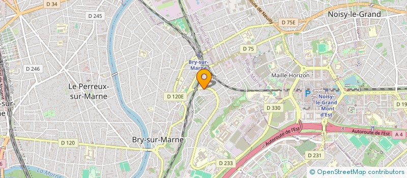localisation de l'entreprise MAYA-MAYA  BRY-SUR-MARNE