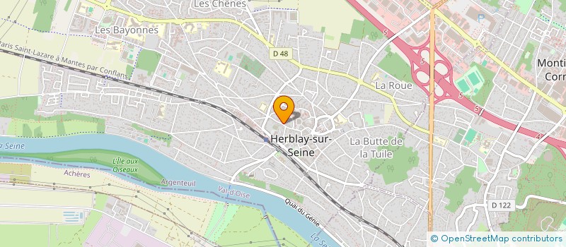 localisation de l'entreprise MAYA & MOON à HERBLAY-SUR-SEINE