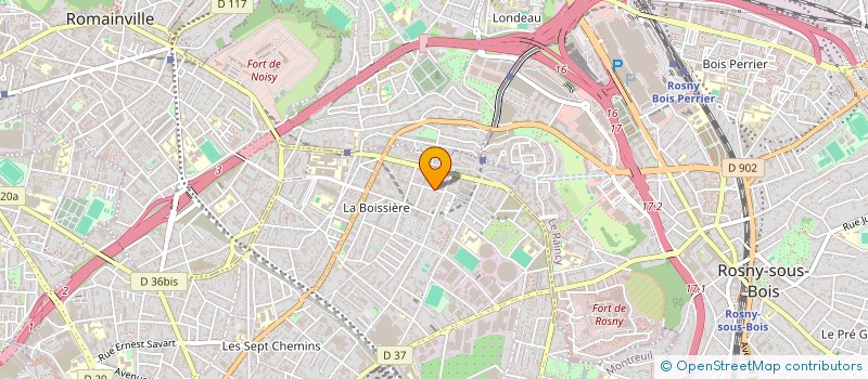 localisation de l'entreprise MAYA MOTORS  MONTREUIL