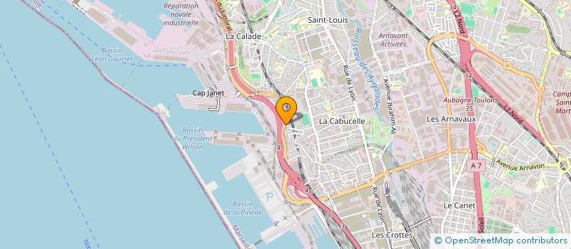 localisation de l'entreprise MAYA NETTOYAGE  MARSEILLE