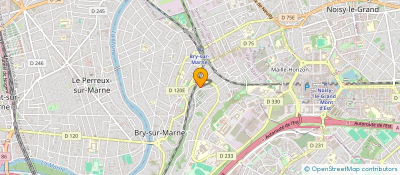 localisation de l'entreprise MAYA PASTEUR à BRY-SUR-MARNE