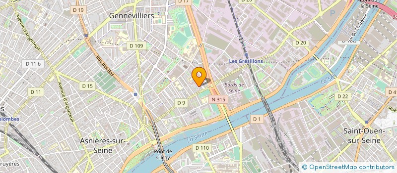 localisation de l'entreprise MAYA TRANSPORT EXPRESS à GENNEVILLIERS