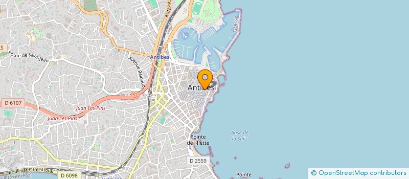 localisation de l'entreprise MAYAB à ANTIBES