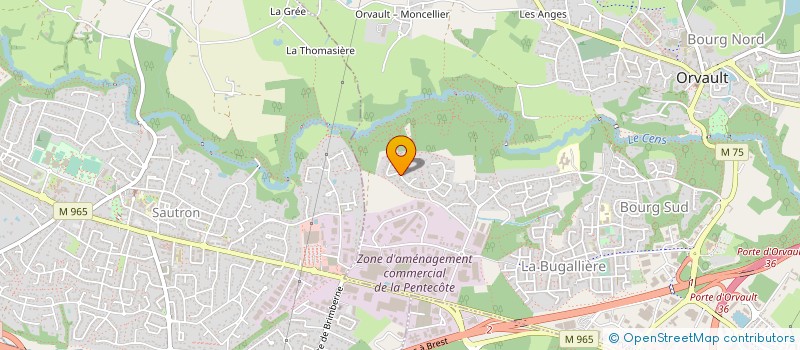 localisation de l'entreprise MAYADENT à SAUMUR