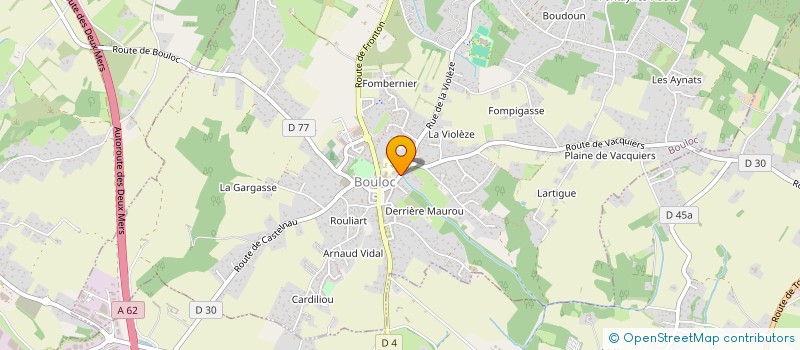localisation de l'entreprise MAYAJ PACA à VILLENEUVE-LES-BOULOC