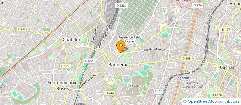 localisation de l'entreprise MAYAKO CONSEILS à BAGNEUX