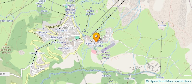 localisation de l'entreprise MAYALPD'HUEZ  HUEZ