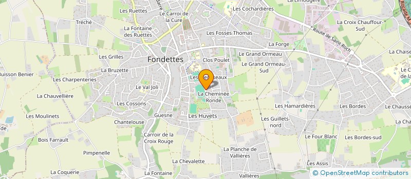 localisation de l'entreprise MAYAM  FONDETTES