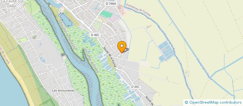 localisation de l'entreprise MAYAMA  L'AIGUILLON-LA-PRESQU'ILE