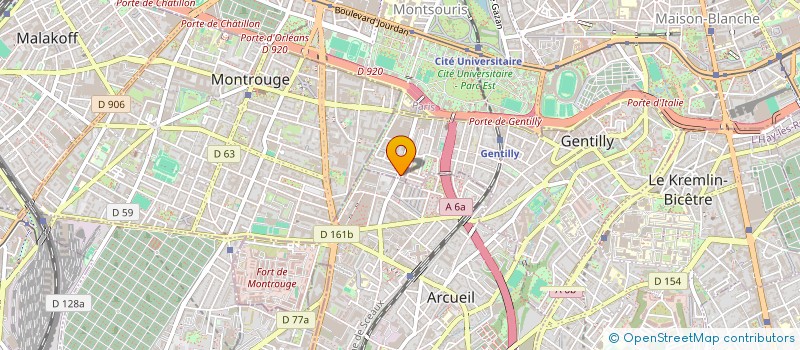 localisation de l'entreprise MAYAMA VTC à VILLEJUIF