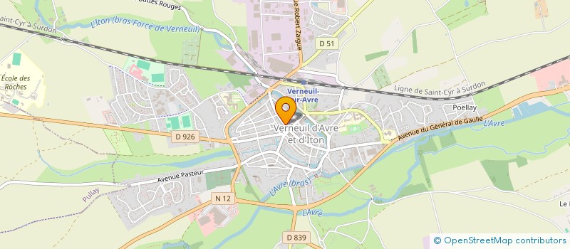 localisation de l'entreprise MAYAMAX IMMOBILIER  VERNEUIL D'AVRE ET D'ITON