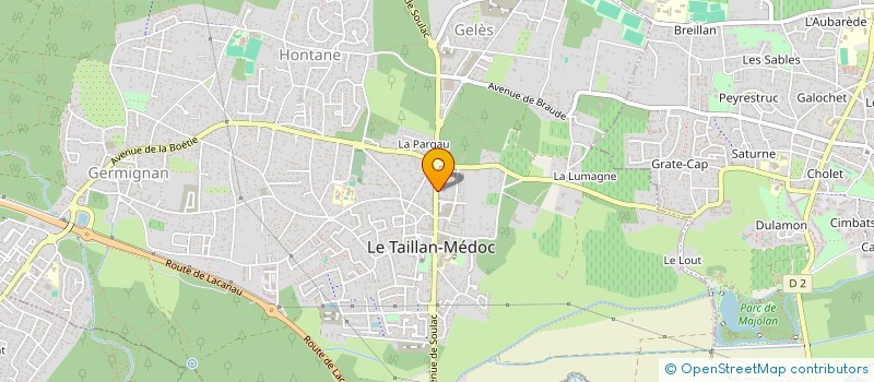 localisation de l'entreprise MAYANIL  LE TAILLAN-MEDOC