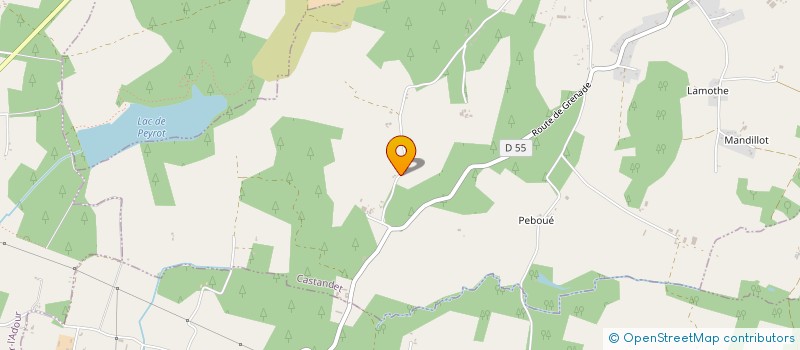 localisation de l'entreprise MAYANNA  CASTANDET