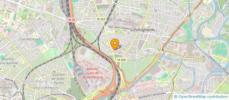 localisation de l'entreprise MAYANNE ANTIQUITES  SCHILTIGHEIM