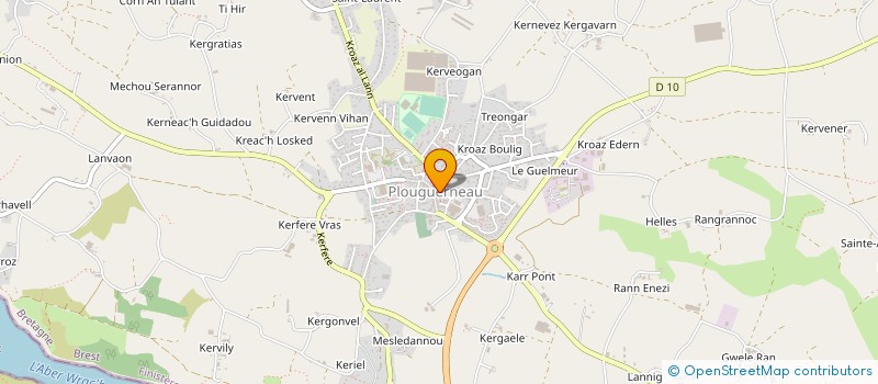 localisation de l'entreprise MAYANO  PLOUGUERNEAU