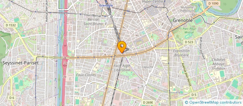 localisation de l'entreprise MAYASA  GRENOBLE