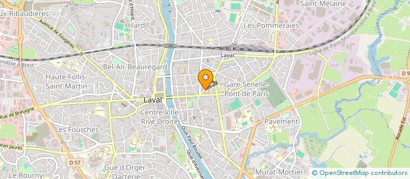 localisation de l'entreprise MAYASSUR  LAVAL