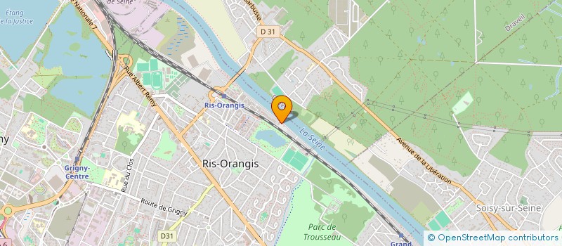 localisation de l'entreprise MAYAU GROUP  RIS-ORANGIS