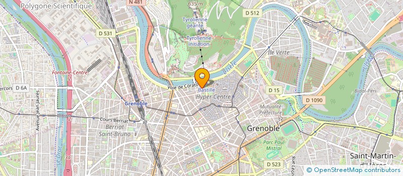 localisation de l'entreprise MAYAXE 2 à GRENOBLE