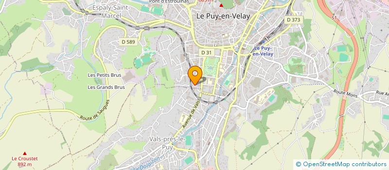 localisation de l'entreprise MAYBE  LE PUY-EN-VELAY