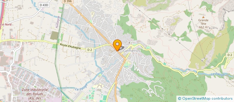 localisation de l'entreprise MAYBEA  GEMENOS