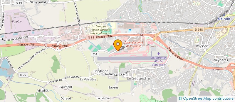 localisation de l'entreprise MAYCAL  LE SEQUESTRE