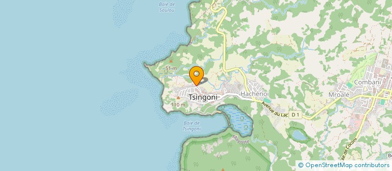 localisation de l'entreprise MAYCOM à TSINGONI