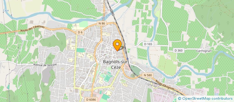 localisation de l'entreprise MAYDAY à BAGNOLS-SUR-CEZE