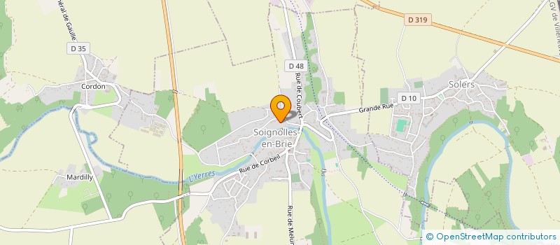 localisation de l'entreprise MAYDAY FOURNIL  SOIGNOLLES-EN-BRIE