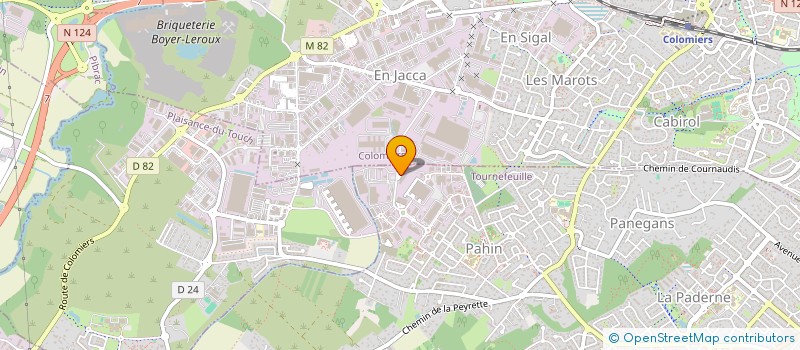 localisation de l'entreprise MAYDAY TRANSPORTS & LOGISTICS à TOURNEFEUILLE