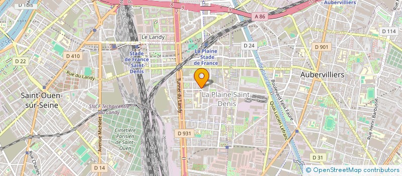 localisation de l'entreprise MAYDEN CONSULTING à SAINT-DENIS