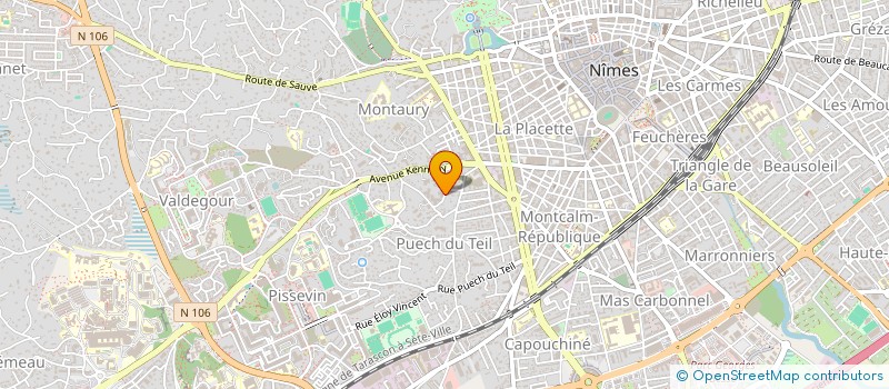 localisation de l'entreprise MAYDINYO  NIMES