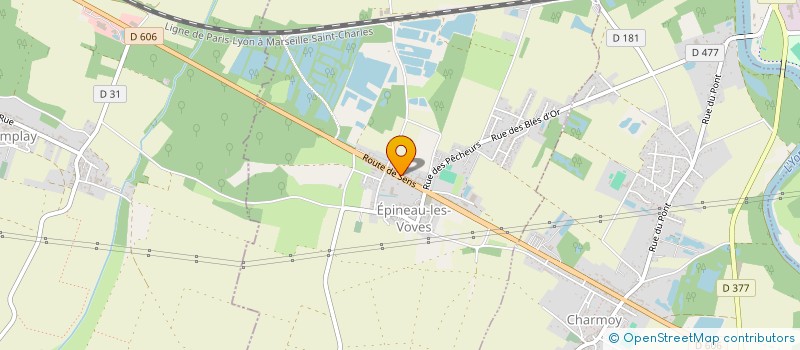 localisation de l'entreprise MAYEN à EPINEAU-LES-VOVES
